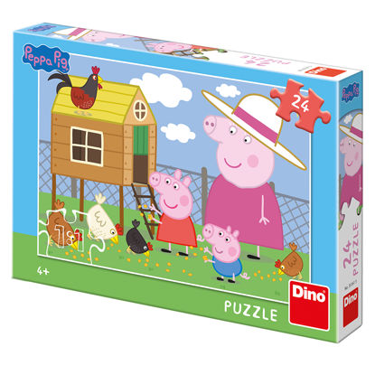Obrázek Puzzle Peppa Pig: Slepičky 24 D