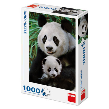 Obrázek Puzzle Pandí rodinka 1000 D