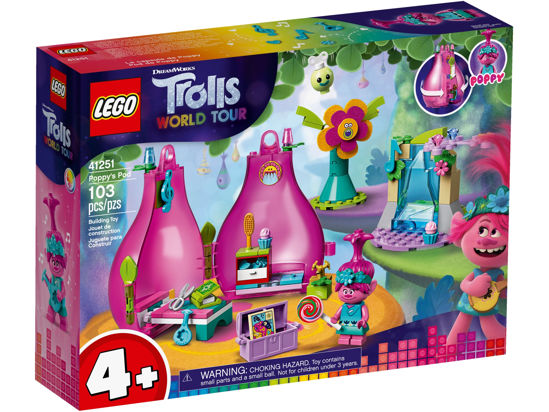 Obrázek z LEGO Trolls 41251 Poppy a její domeček 