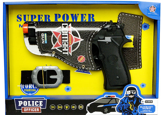 Obrázek z Policejní dětská pistole s opaskem 