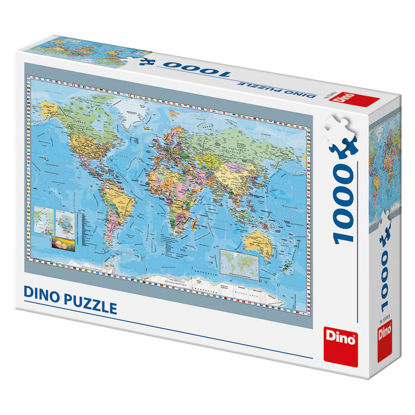 Obrázek Puzzle Politická mapa světa 1000D