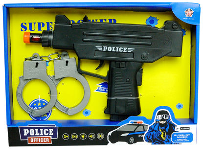 Obrázek Policejní dětská pistole s pouty