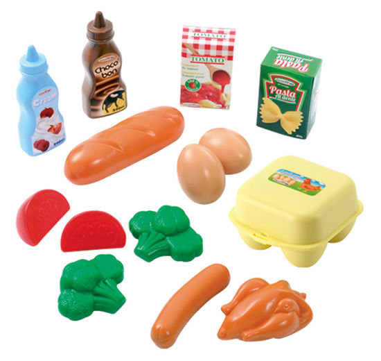 Obrázek z Plastové hračky potraviny v síťce 