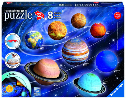 Obrázek Planetární soustava 3D puzzle