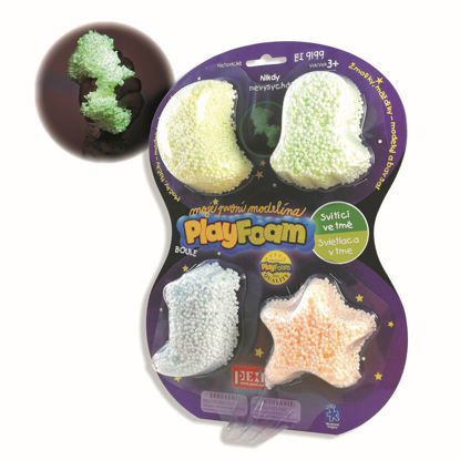 Obrázek PlayFoam Boule 4pack-SVÍTÍCÍ