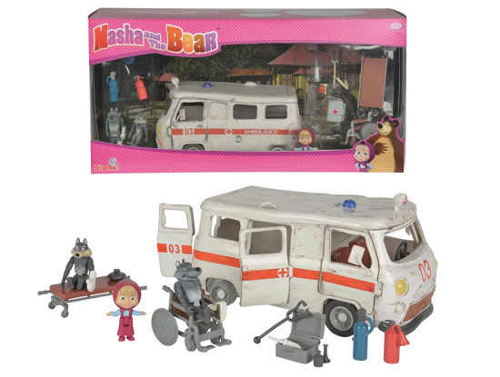 Obrázek z Máša a medvěd Ambulance hrací set 