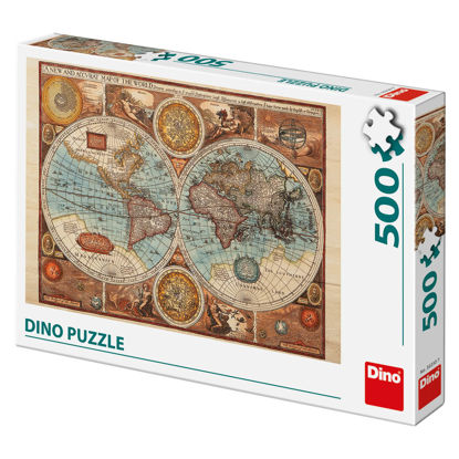 Obrázek Puzzle Mapa světa z R.1626 500D