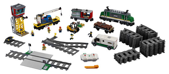 Obrázek z LEGO City 60198 Nákladní vlak 