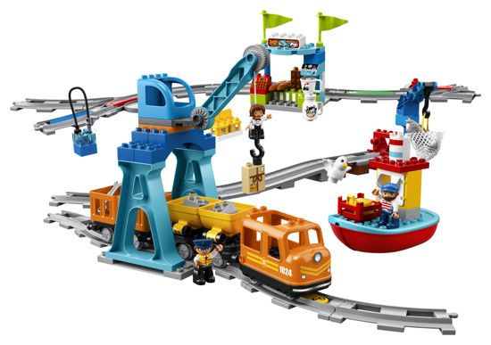 Obrázek z LEGO Duplo 10875 Nákladní vlak 
