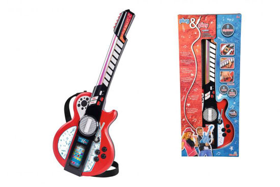 Obrázek z Dětská elektronická kytara, i pro MP3 