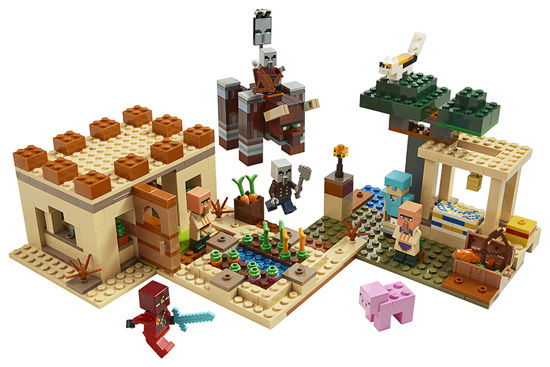 Obrázek z LEGO Minecraft 21160 Útok Illagerů 