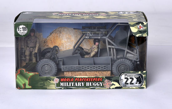 Obrázek z Vojenské vozidlo plus  dva vojáci 