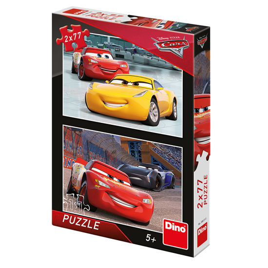 Obrázek z Puzzle Cars 3: Závodníci 2x77dílků 