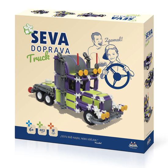 Obrázek z SEVA  DOPRAVA stavebnice – Truck 