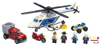 Obrázek LEGO City 60243 Pronásledování s policejní helikoptérou