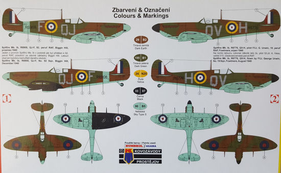 Obrázek z Stavebnice Spitfire Mk.I 