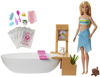 Obrázek z Barbie WELLNESS PANENKA V LÁZNÍCH herní set 