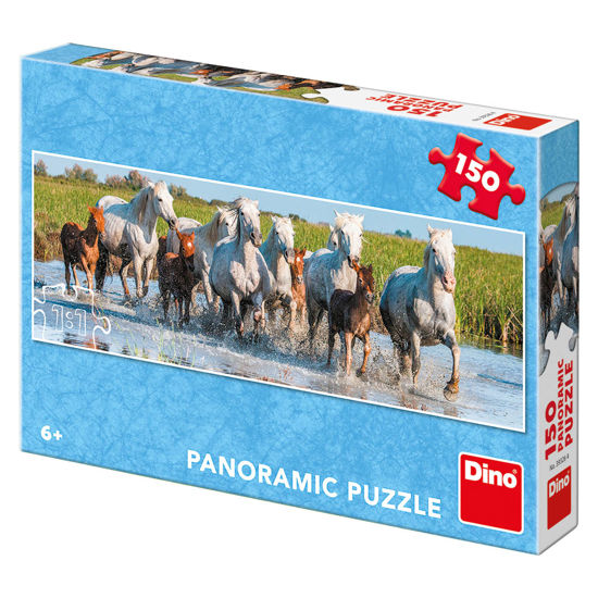 Obrázek z Camargští koně 150D panoramic puzzle 