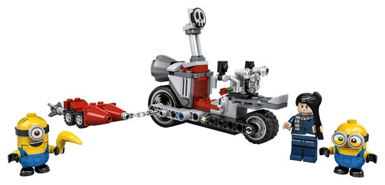 Obrázek z LEGO Mimoni 75549 Divoká honička na motorce 