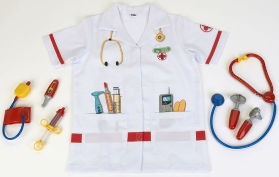 Obrázek z Dětský doktorský oblek s doplňky 