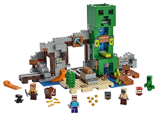 Obrázek z LEGO Minecraft 21155 Creepův důl 