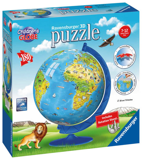 Obrázek z Dětský Globus (anglický) puzzle 3D 