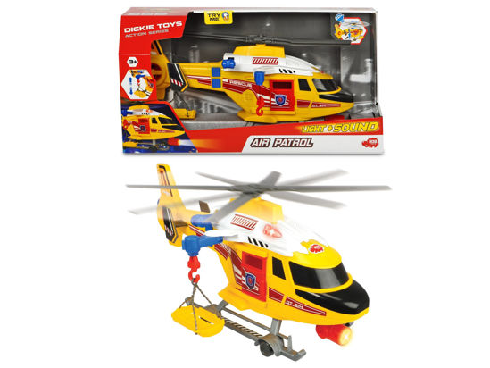 Obrázek z Záchranářský vrtulník žlutý 