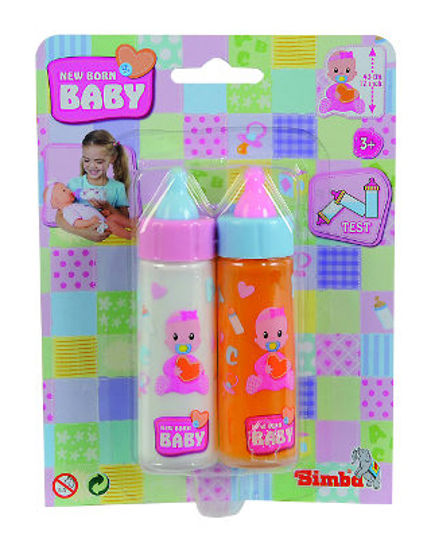 Obrázek z New Born Baby - 2 lahvičky pro panenky 