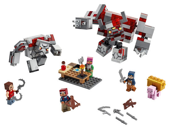 Obrázek z LEGO Minecraft 21163 Bitva o rudit 