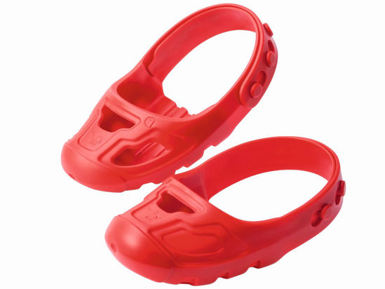 Obrázek z BIG Ochranné návleky na botičky červené 