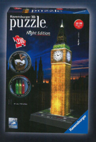 Obrázek z Big Ben Noční Edice 3D puzzle 