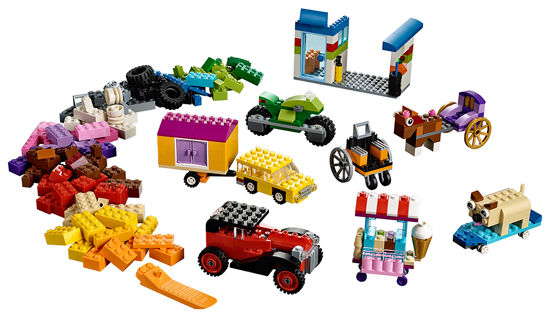 Obrázek z LEGO Classic 10715 Kostky na kolečkách 