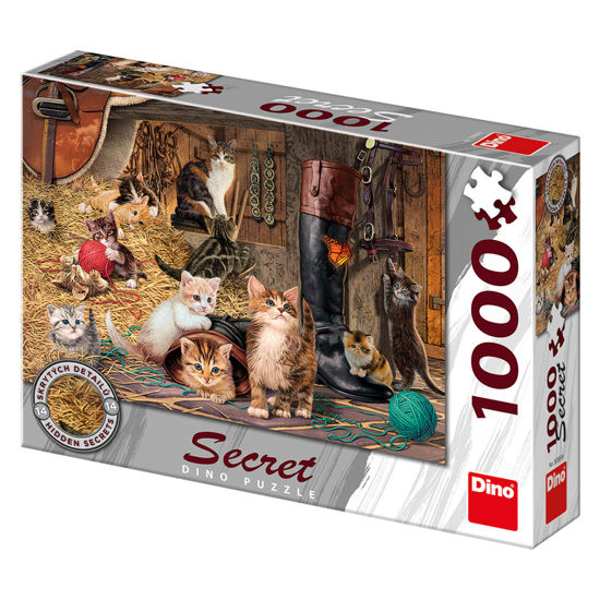 Obrázek z Puzzle Kočičky 1000D secret collection 