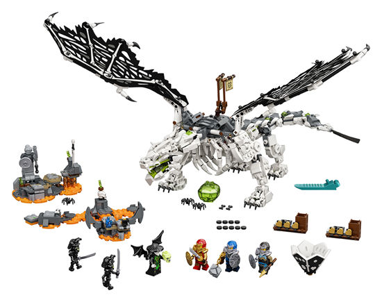 Obrázek z LEGO Ninjago 71721 Drak Čaroděje lebek 