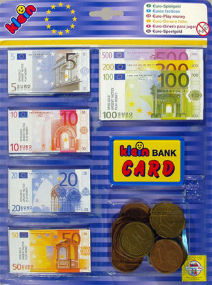 Obrázek Dětské euro bankovky a mince 2