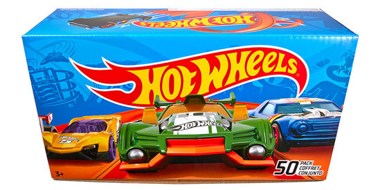 Obrázek z Hot Wheels 50 kusů autíček 
