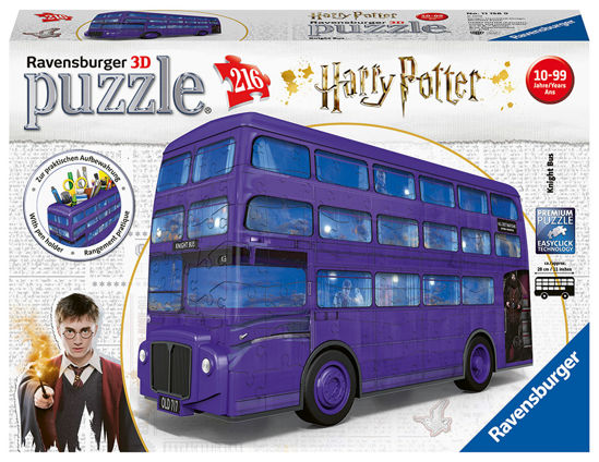 Obrázek z 3D Puzzle Harry Potter Rytířský autobus 
