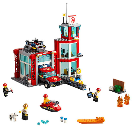 Obrázek z LEGO City 60215 Hasičská stanice 
