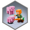 Obrázek z LEGO Minecraft 21170 Prasečí dům 