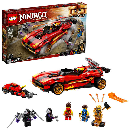 Obrázek z LEGO Ninjago 71737 Kaiův červený bourák 
