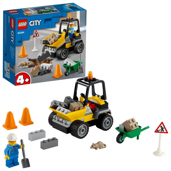 Obrázek z LEGO City 60284 Náklaďák silničářů 