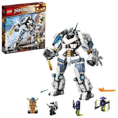 Obrázek LEGO Ninjago 71738 Zane a bitva s titánskými roboty