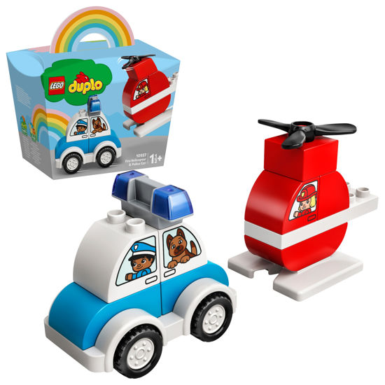 Obrázek z LEGO Duplo 10957 Hasičský vrtulník a policejní auto 
