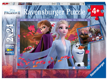 Obrázek Puzzle Disney Ledové království 2 2x24 dílků