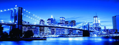 Obrázek Soumrak v New Yorku 1000 dílků Panorama
