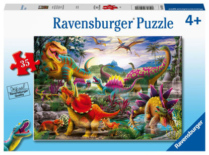 Obrázek T-Rex puzzle 35 dílků