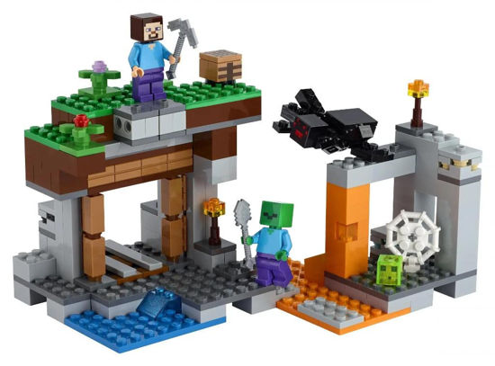 Obrázek z LEGO Minecraft 21166 Opuštěný důl 