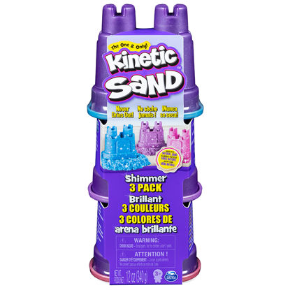 Obrázek KINETIC SAND balení 3 kelímků pastelových barev