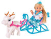 Obrázek z Panenka Evička Sněhová princezna s kočárem 