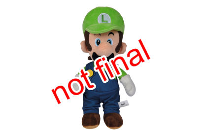 Obrázek Plyšová figurka Super Mario Luigi, 30 cm